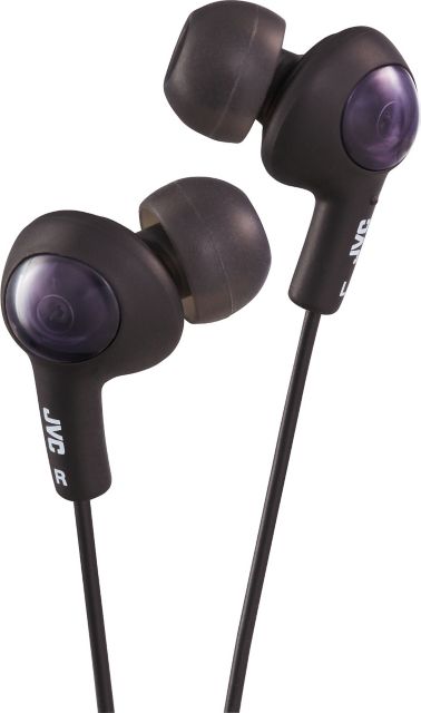 JVC Earbud Gumy Plus Black