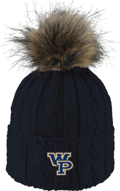 William Penn University  Women's Fur Pom Beanie