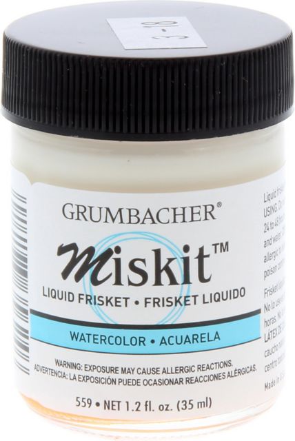 MISKIT LIQUID FRISKET JARS-1.2OZ