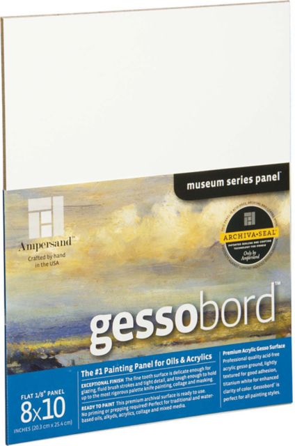 GESSOBORD 1/8 INCH FLAT 8X10