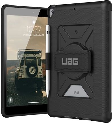 Apple iPad (7th/8th gen, 10.2'') Metropolis w Handstrap - Black - ONLINE ONLY