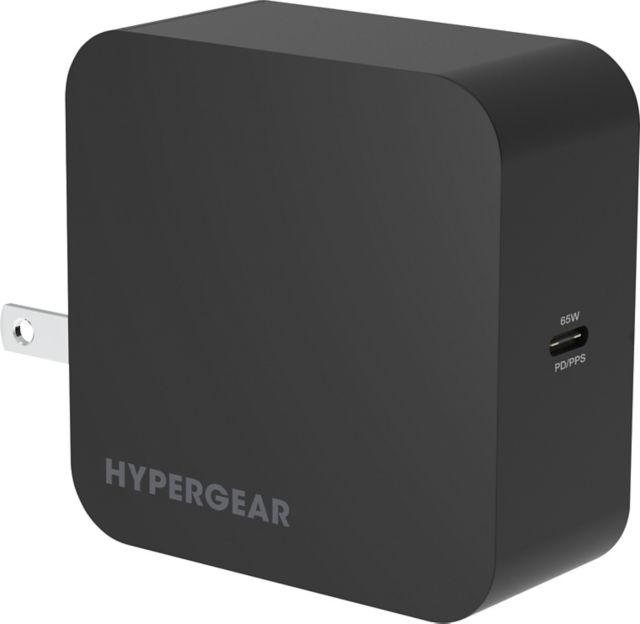 HyperGear PD 65W Wall Charger, Black
