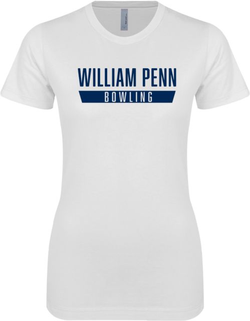 William Penn Next Level Womens Boyfriend Tee William Penn - Bowling - ONLINE ONLY