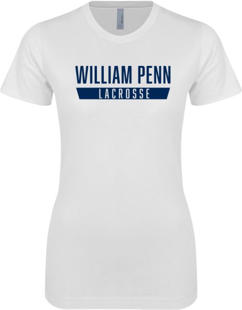 William Penn Next Level Womens Boyfriend Tee William Penn - Lacrosse - ONLINE ONLY