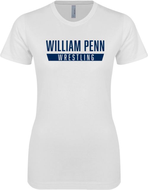 William Penn Next Level Womens Boyfriend Tee William Penn - Wrestling - ONLINE ONLY