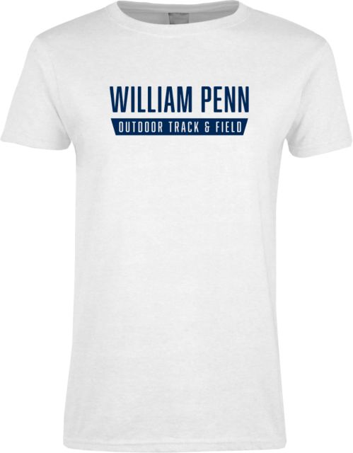 William Penn Womens Short Sleeve Tee William Penn - Outdoor Track and Field - ONLINE ONLY