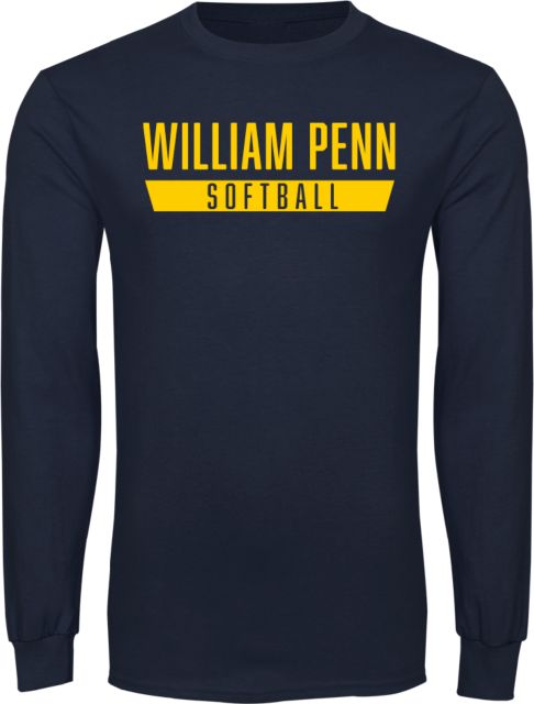 William Penn Long Sleeve T Shirt William Penn - Softball - ONLINE ONLY