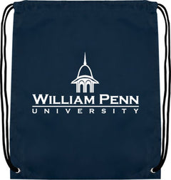 William Penn Drawstring Backpack William Penn University Institutional - ONLINE ONLY