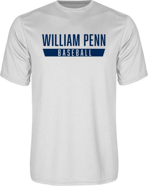William Penn Performance Tee William Penn - Baseball - ONLINE ONLY