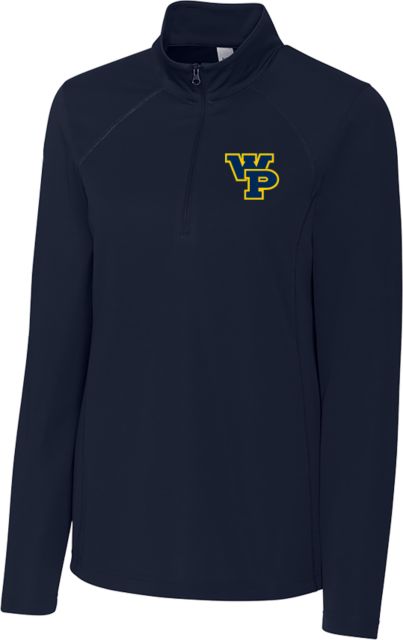 William Penn C&B Womens Dark Clique Ice Pique Half Zip William Penn Athletic Mark - ONLINE ONLY
