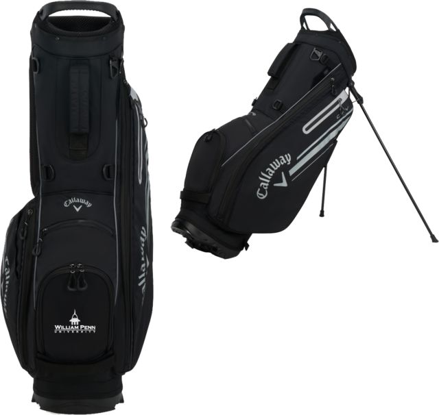 William Penn Callaway Chev Stand Golf Bag William Penn University Institutional - ONLINE ONLY