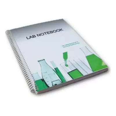 Chemistry Lab Notebook Spiral Bound 100 Pages (Top Page Perforated)