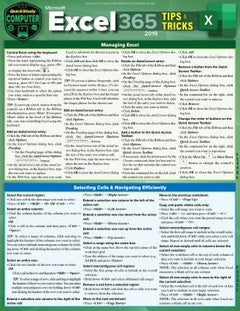 EXCEL 365 TIPS & TRI